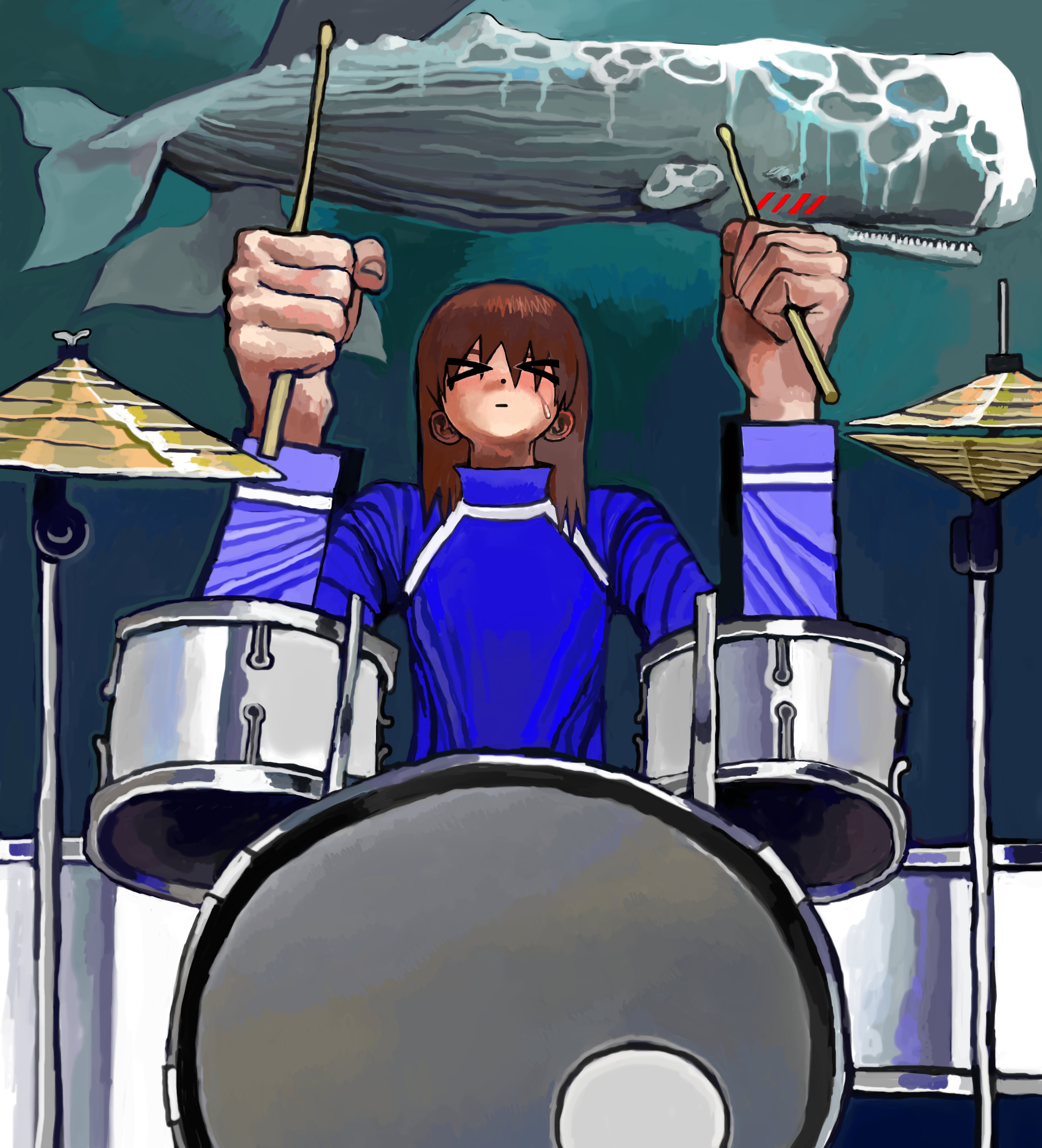  "You Wanted Me To Be A Marine Biologist But I Wanted To Play The Drums" (July 19, 2023 - Krita)